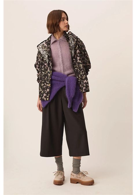 Des Petits Hauts Women's Chloe Chardon Pastel Purple Kid Mohair Cardigan Des Petits Hauts |  | 1H26002603270